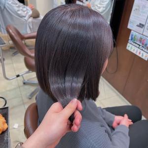 ブリーチ2回♪　Lavender Greige - soin de brace calme 西中島店掲載
