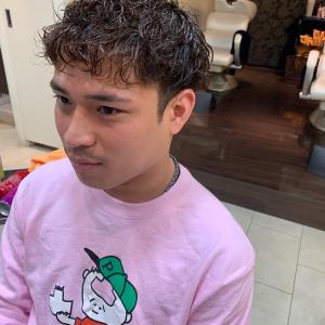 無造作メンズパーマ - soin de brace calme 西中島店掲載