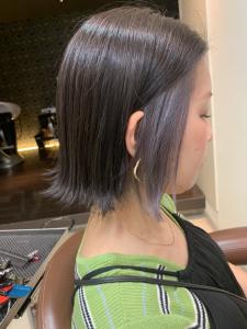 インナーカラー×ラベンダーグレージュ - soin de brace calme 西中島店掲載