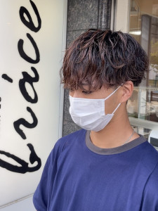 【ツイストスパイラルセンターパートウルフ】 - soin de brace 小阪店掲載