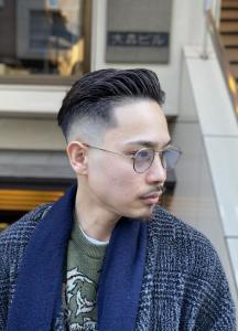 フェード　スリックバック　アイパーオールバック　髭男子 - ドルクス日本橋掲載
