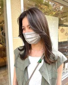さりげないインナーカラーで くくった時にも可愛いhairに★ - soin de brace 高の原店掲載