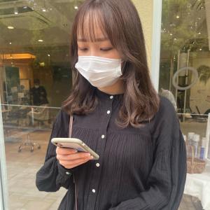顔周りカットとマロンブラウン♪ - soin de brace 高の原店掲載