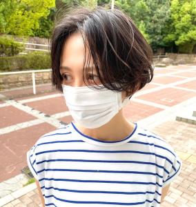 大人可愛いショート - soin de brace 高の原店掲載