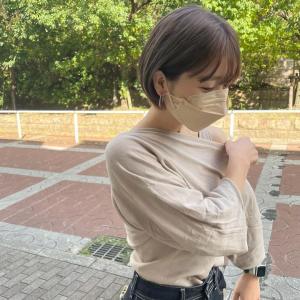 マッシュルームヘア モーブ セシルカット くびれショート - soin de brace 高の原店掲載