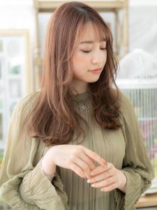 ミルクティーピンク外国人風エアストレート　ふんわりカール - COVER HAIR bliss 大宮西口店【カバー ヘア ブリス】掲載