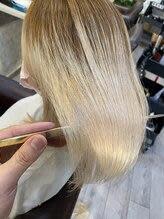 ハイダメージ毛の髪質改善美髪ストレート/ホワイトブリーチ - hair epoque掲載
