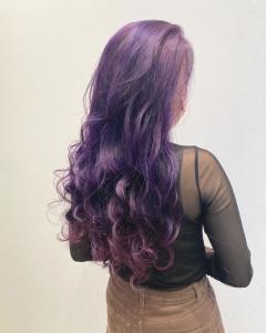 ヴァイオレット×ロングヘア - 半個室 rire hair 千早店掲載