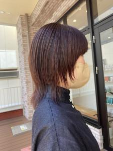 カジュアルウルフ - 半個室 rire hair 千早店掲載