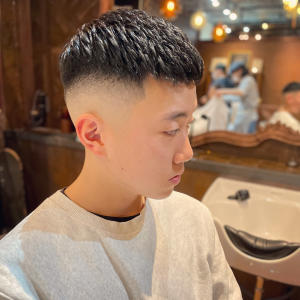 ハイスキンフェード　クロップ　バーバースタイル - L.A BARBERSHOP 大津店掲載