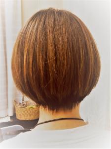 丸み可愛いショートボブ - メーキングヘアークラフト 北与野掲載