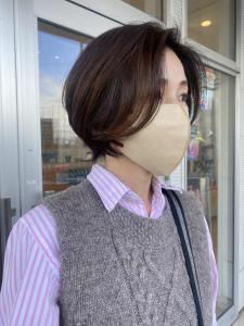 【晴音のきゅんhair】大人ショートボブ！ - SARA Beauty Sight 九大学研都市店掲載