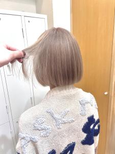 hightone beige bob - collet 大宮掲載