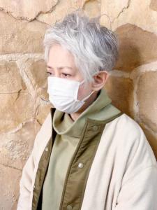 【151e_戸塚】*アップバング+ホワイトグレイ* - 151e_戸塚掲載