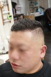 濡れパンフェード - hair design CHRONO掲載