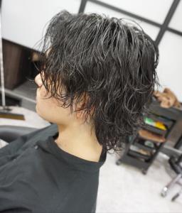 メンズ波巻きパーマスタイル - hair teria ryu 大塚掲載