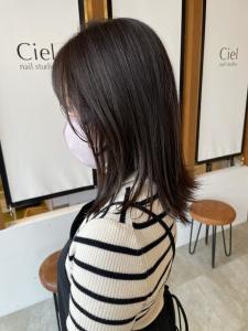 30代40代大人可愛いミディアムグレージュ☆山之内 - SARA Beauty Sight 志免店掲載