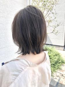 【ARCH 竹田】レイヤーボブ　ラベンダーベージュ - ARCH ブランチ岡山北長瀬掲載