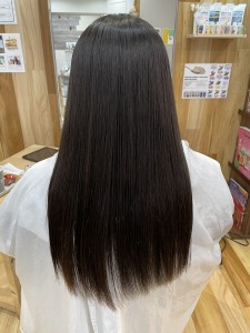 縮毛矯正(酸性矯正） - hair design calm掲載