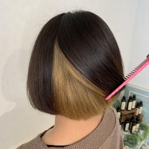 インナーカラーベージュ - hair salon Rien 上尾店掲載