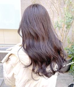 フェミニンショコラアッシュ　ツヤ髪ピンクパープル - MANOHARU掲載