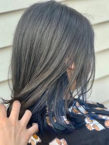 インナーカラーライトブルー - hair salon Rien 上尾店掲載