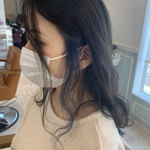 インナーカラー　ブルー - hair salon Rien 上尾店掲載