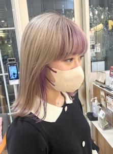 ホワイトベージュ☆デザインカラー【横浜】 - Neolive aim 横浜店掲載