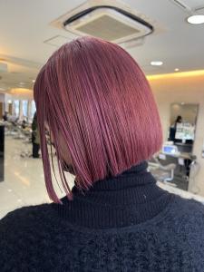 ダブルカラー　ラベンダーピンク(ブリーチ/池袋) - prize 池袋【プライズ】池袋西口店掲載