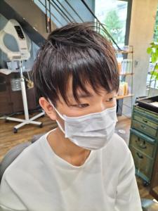 エリすっきり、2ブロショート - NAP hair &Nalow homme掲載