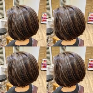 大人のハイライトボブ - hair salon Rich 横須賀中央店掲載