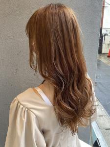 ヴェールカラー×艶感セミロング - beauty:beast 横川店掲載