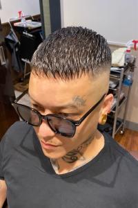 スキンフェード×クロップショート - N.BARBER HIROO掲載
