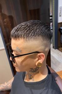 スキンフェード×クロップショート - N.BARBER HIROO掲載