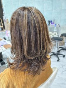 ウルフカット×ハイライト - HEARTS hair's五日市店掲載