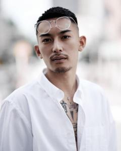 メンズヘア整形スパイラルパーマ波巻きツイストメンズパーマ髪型 - メンズヘア整形サロン GOALD 渋谷店掲載