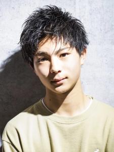 メンズヘア整形スパイラルパーマ波巻きツイストメンズパーマ髪型 - メンズヘア整形サロン GOALD 渋谷店掲載
