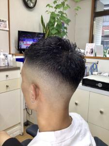 スキンフェード濡れパン - ヘアーサロンSIGEKI掲載
