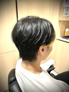 ナチュラルセンターパート/メンズウルフ/ウルフカット - 【シェアサロン】 LIBERTY SHARE BARBER 銀座掲載