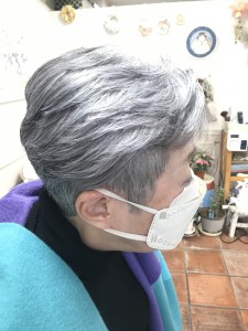 シルバーショートカット - メーキングヘアークラフト 北与野掲載