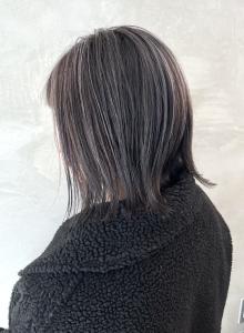 切りっぱなしボブ×コントラストハイライト - ペスカ 長町南店掲載
