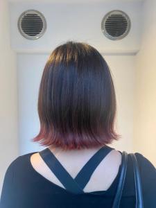 裾カラー - hair design Rinto掲載