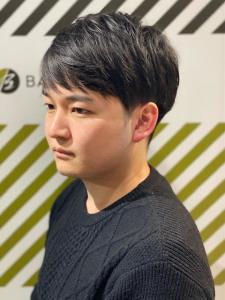 大人カッコいい20代30代ツーセクションマッシュスタイル - BARBER-BAR 四谷店掲載