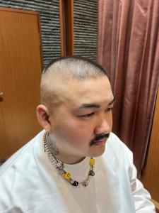 銀座　スキンフェード坊主 - ヘアーモードキクチ 銀座店掲載