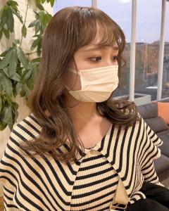 顔まわりデザイン×オリーブベージュ - SARA 新宮店掲載