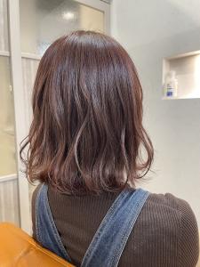 柔らかピンクベージュ☆小松崎 - ECLART Lien 藤沢店掲載