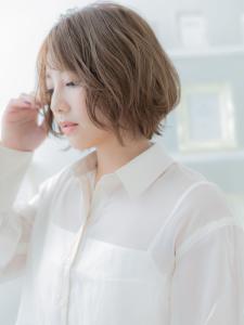 アシンメトリー透け感外国人風Aラインボブ　プリカール - mod's hair【モッズヘア】上尾/上尾西口店掲載