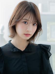 インナーカラー外ハネカール小顔ウルフヘア　オリーブグリーン - mod's hair【モッズヘア】上尾/上尾西口店掲載