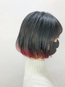 裾カラー　レッド - Lusso chiaro　西池袋店掲載