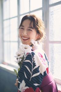 卒業式着付け早割☆水引きアレンジシンプルシニョン - marju銀座掲載